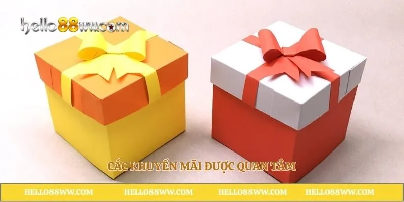 Các khuyến mãi được quan tâm
