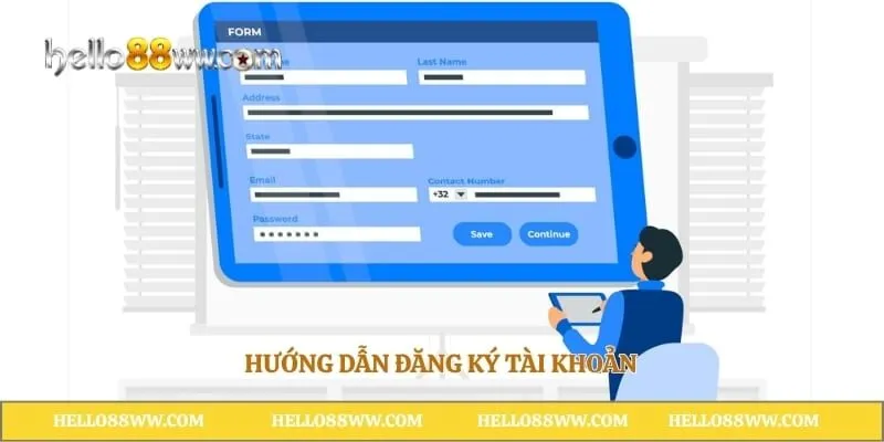 Hướng dẫn đăng ký tài khoản