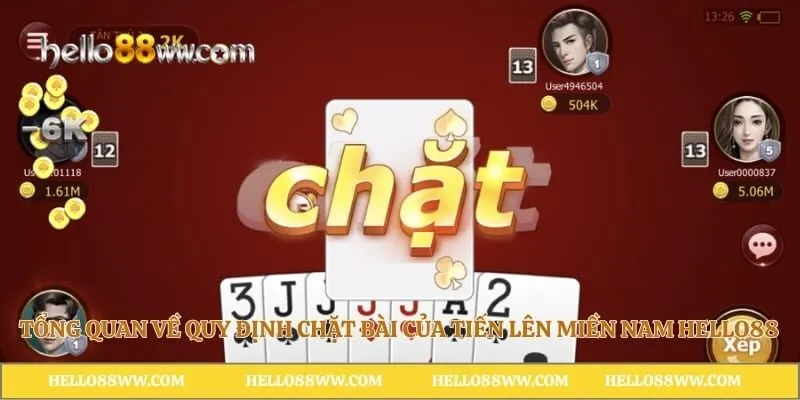 Tổng quan về quy định chặt bài của tiến lên miền Nam Hello88